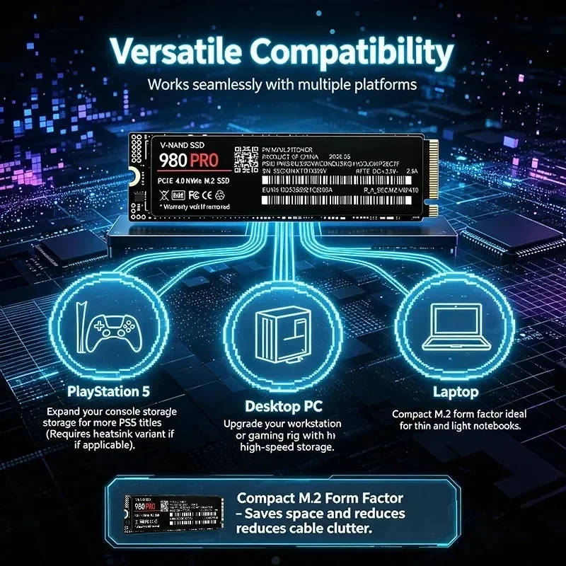 980 PRO NVMe M.2 2280 SSD PCIe - M.2 Nvme 4Tb Pcie 4.0 Ssd avis et prix