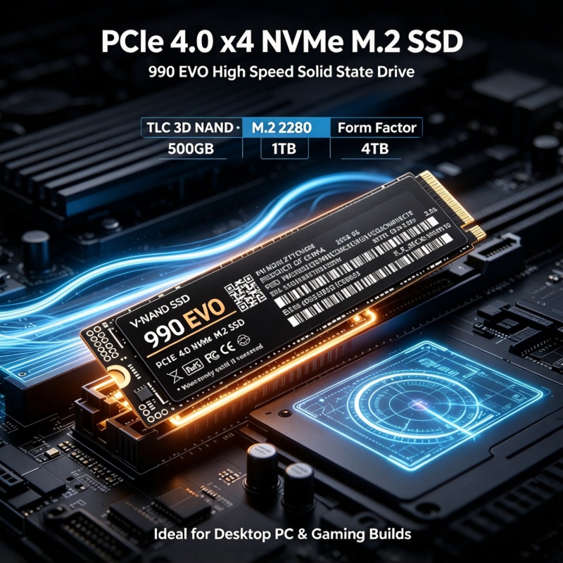 990 EVO Gaming M.2 NVMe SSD PC - M.2 Nvme 4Tb Pcie 4.0 Ssd avis et prix