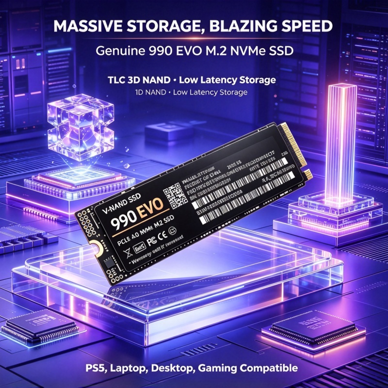 990 EVO Gaming M.2 NVMe SSD PC - M.2 Nvme 4Tb Pcie 4.0 Ssd avis et prix