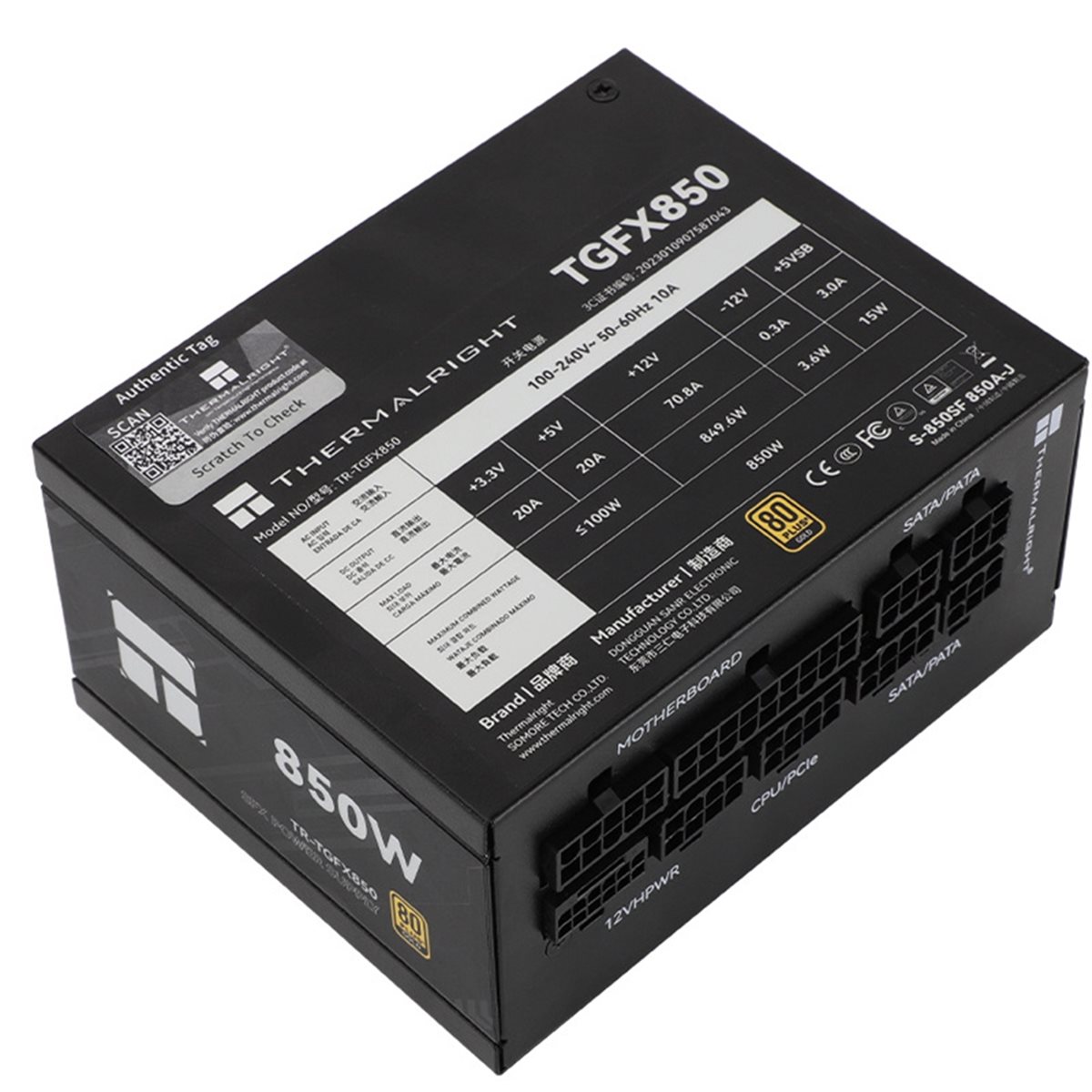[AC18 Digital]/ TR-TGFX850, al - Sfx Power Supply 850W Gold avis et prix