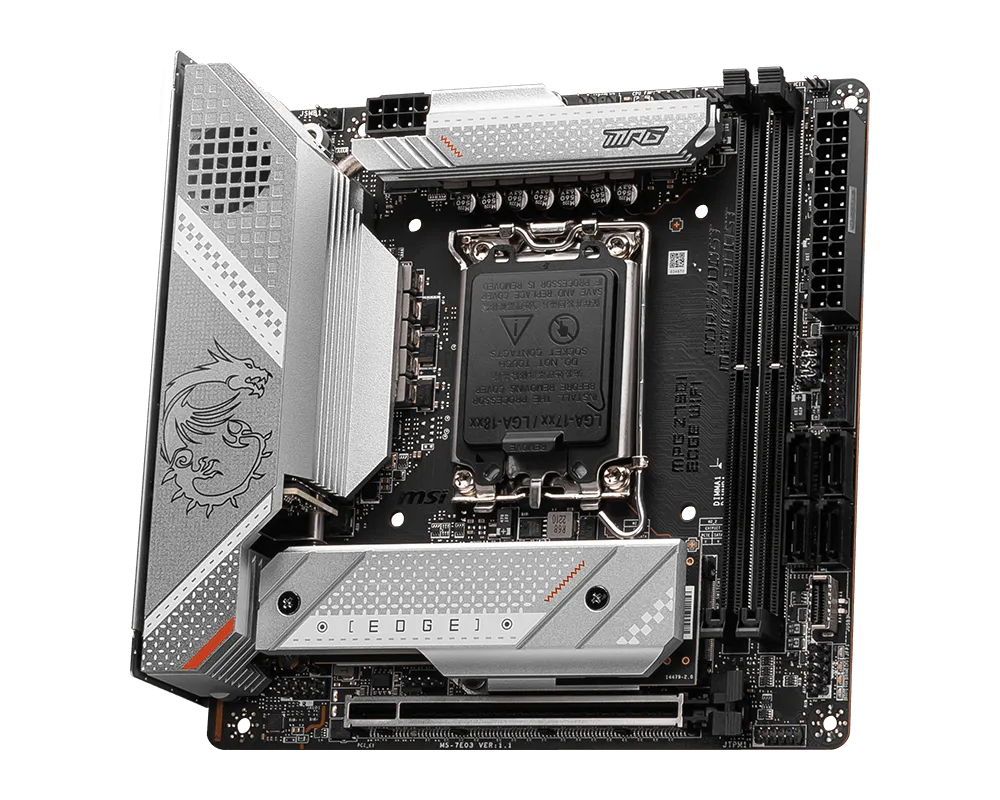 Carte mère MSI MPG Z790I EDGE  - Lga 1700 Ddr5 Itx Motherboard avis et prix